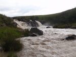 Reekie Lyn in flood (well almost)