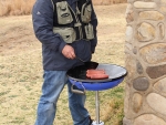 Nick Nortje Preparing Lunch