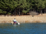 Neill Landing A Fish At The Grange