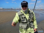 Nick Catching Crabs