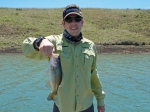 Warren with a Midmar bass