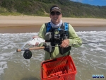 Warren with one of the bigger wave garrick of the trip