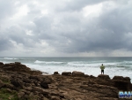 Nick exploring Mission Rocks